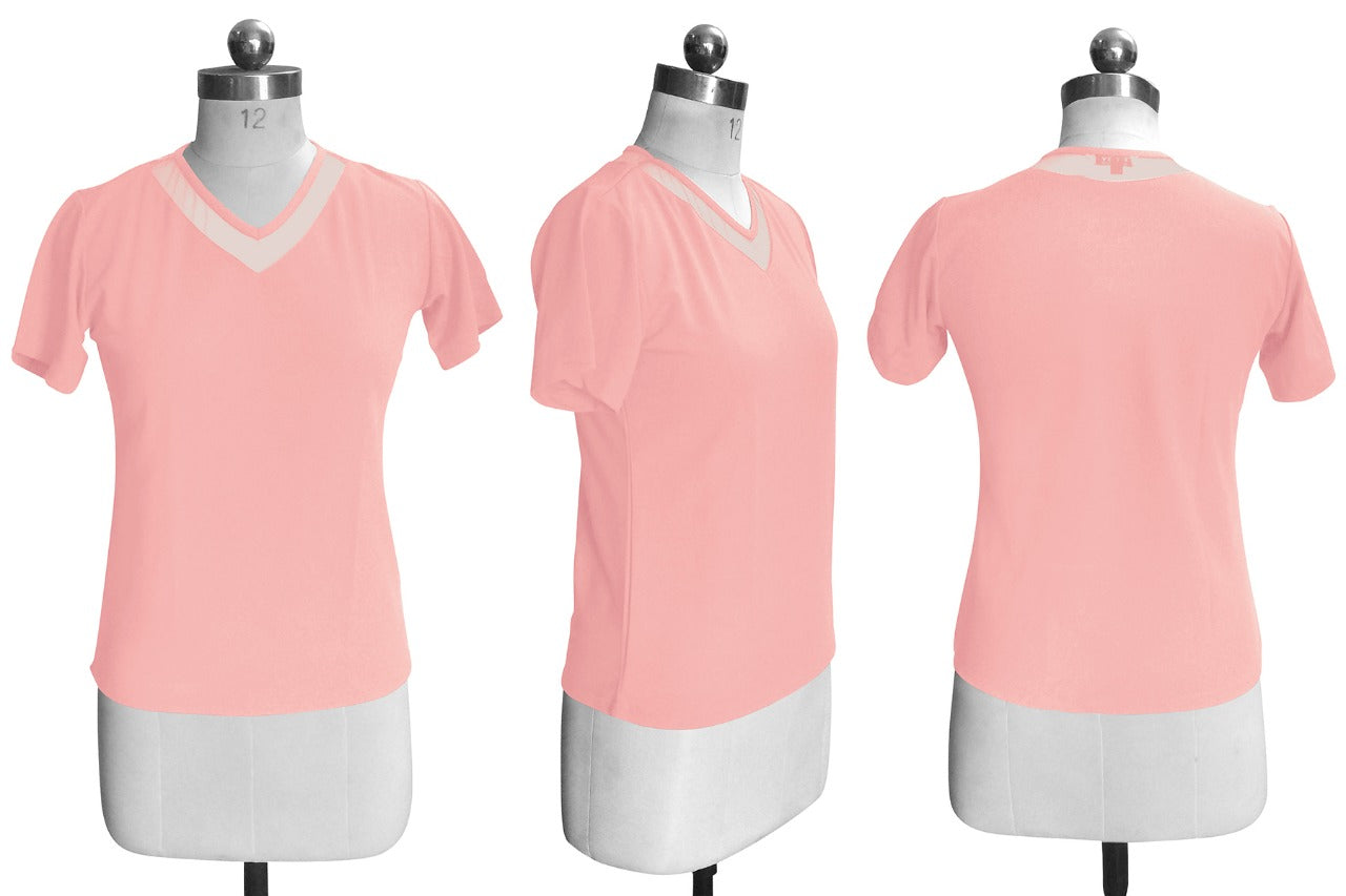 V neck modern western top collection