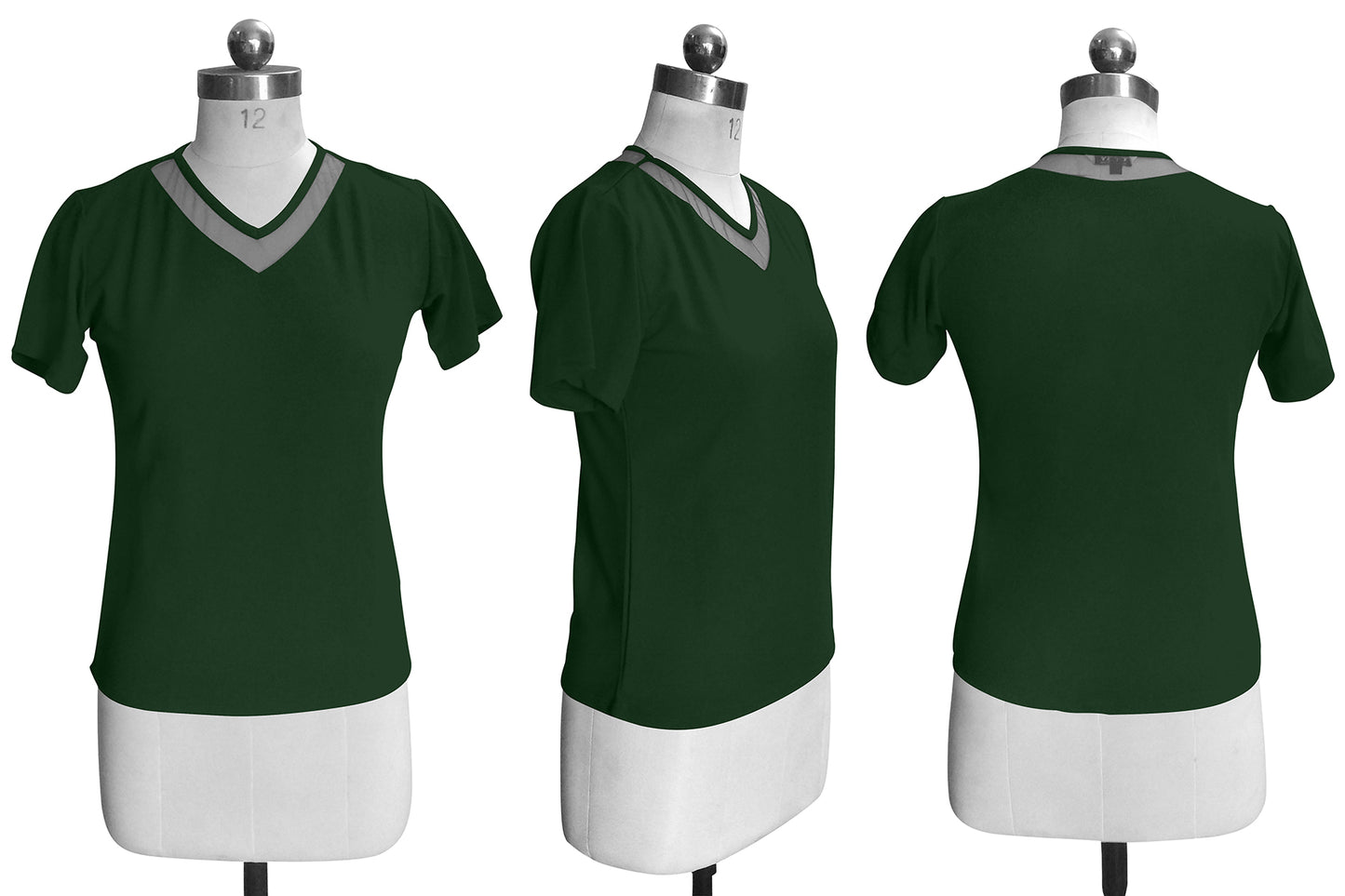 V neck modern western top collection