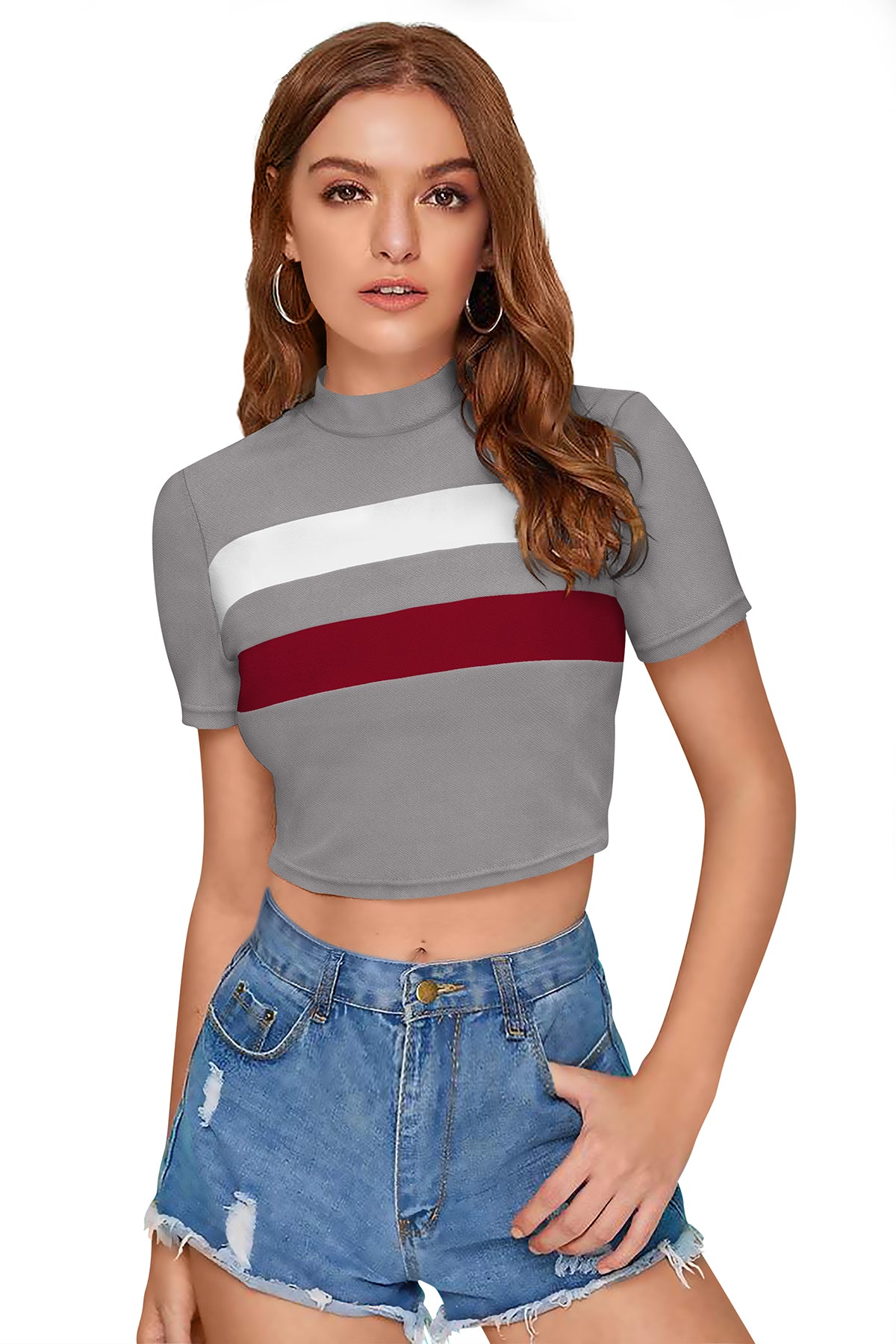 Striped western top collection