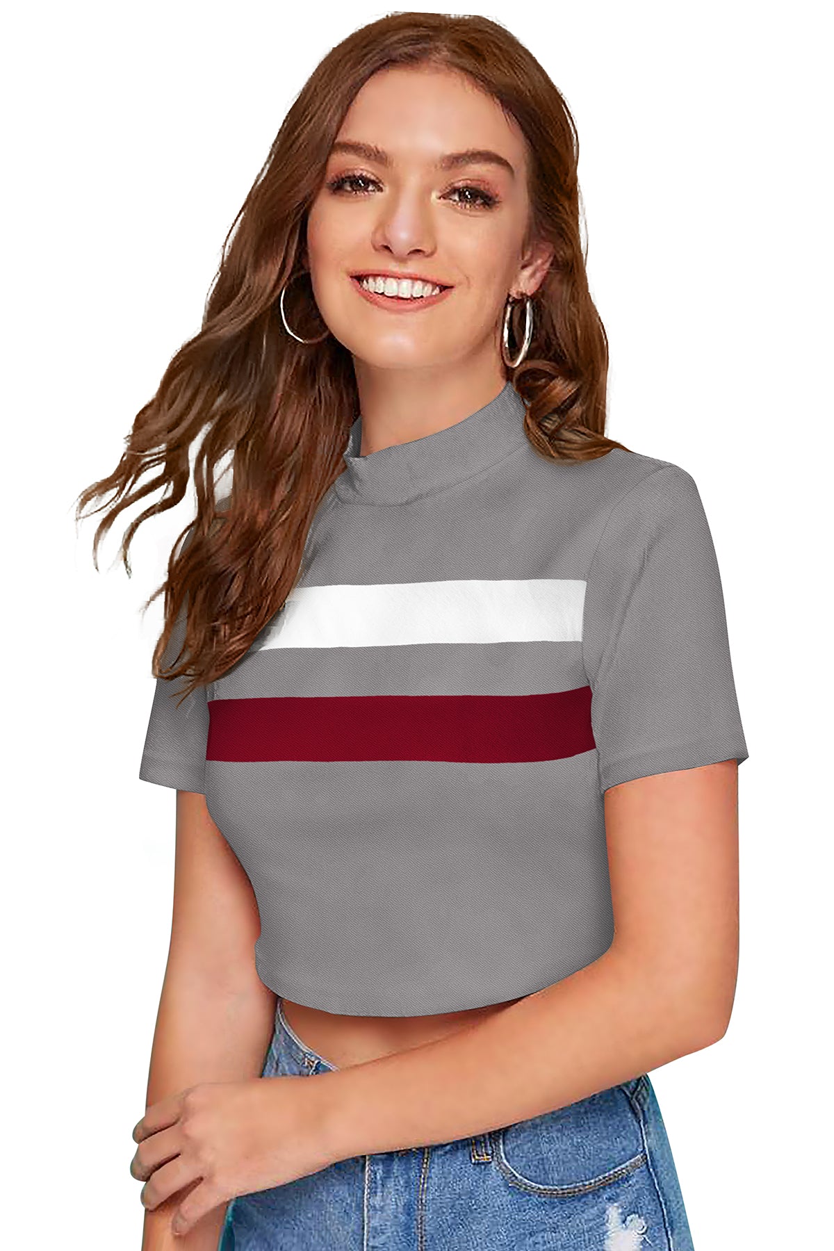 Striped western top collection