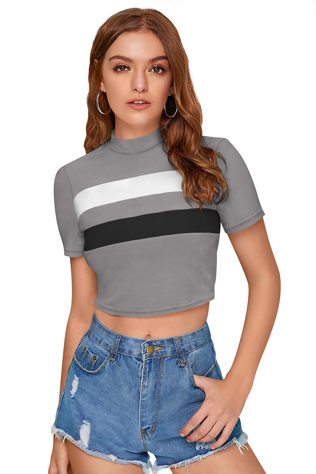 Striped western top collection