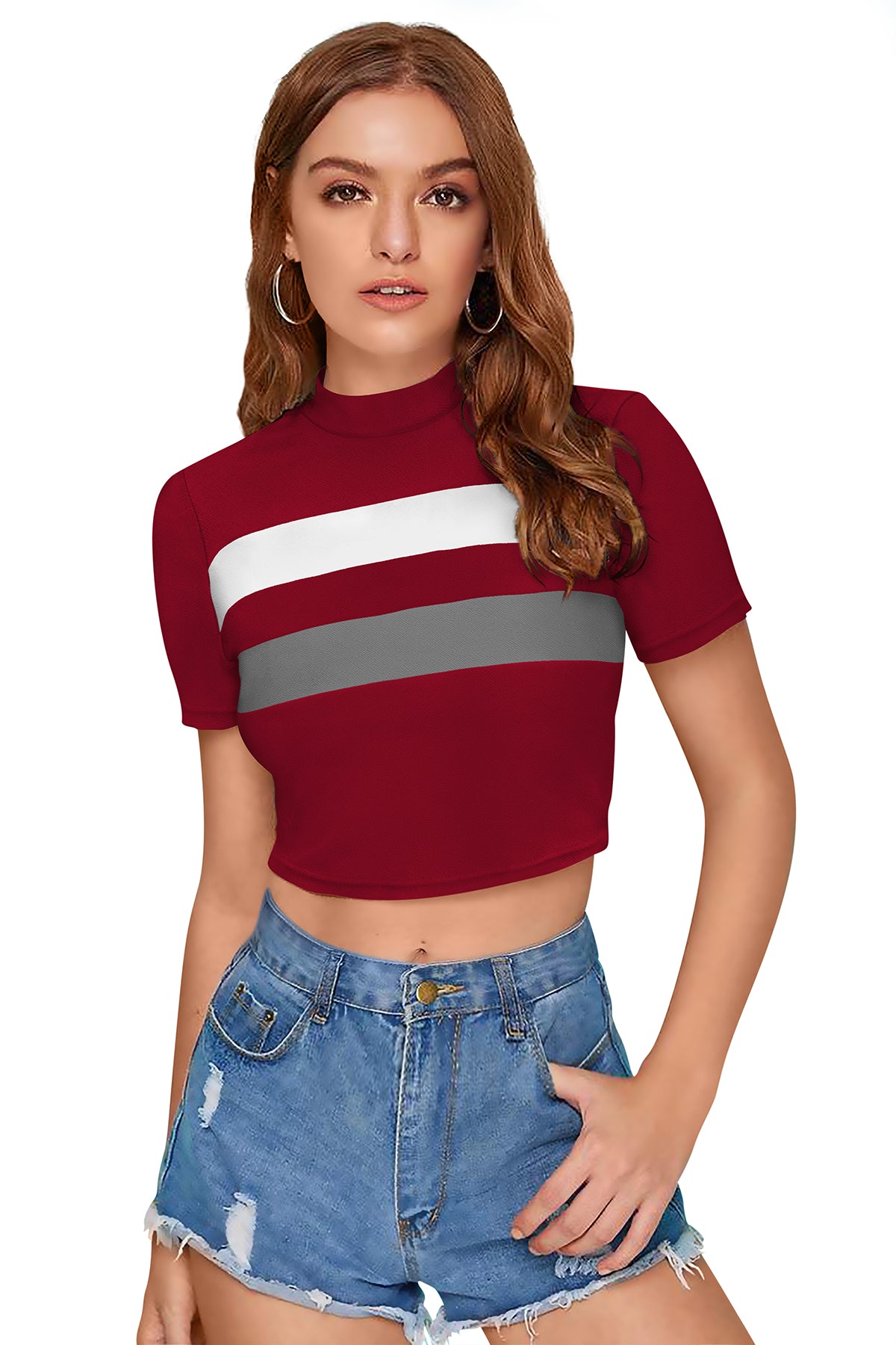 Striped western top collection