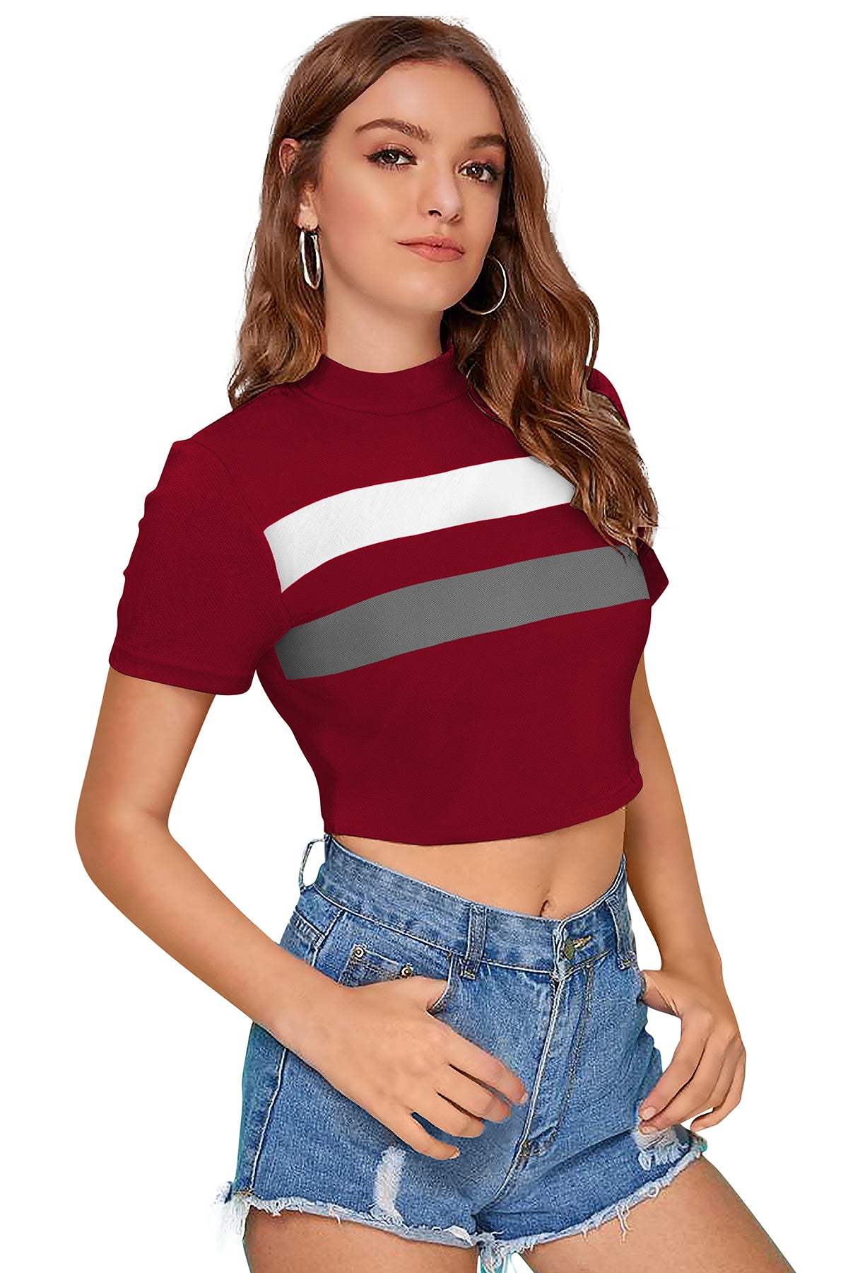 Striped western top collection