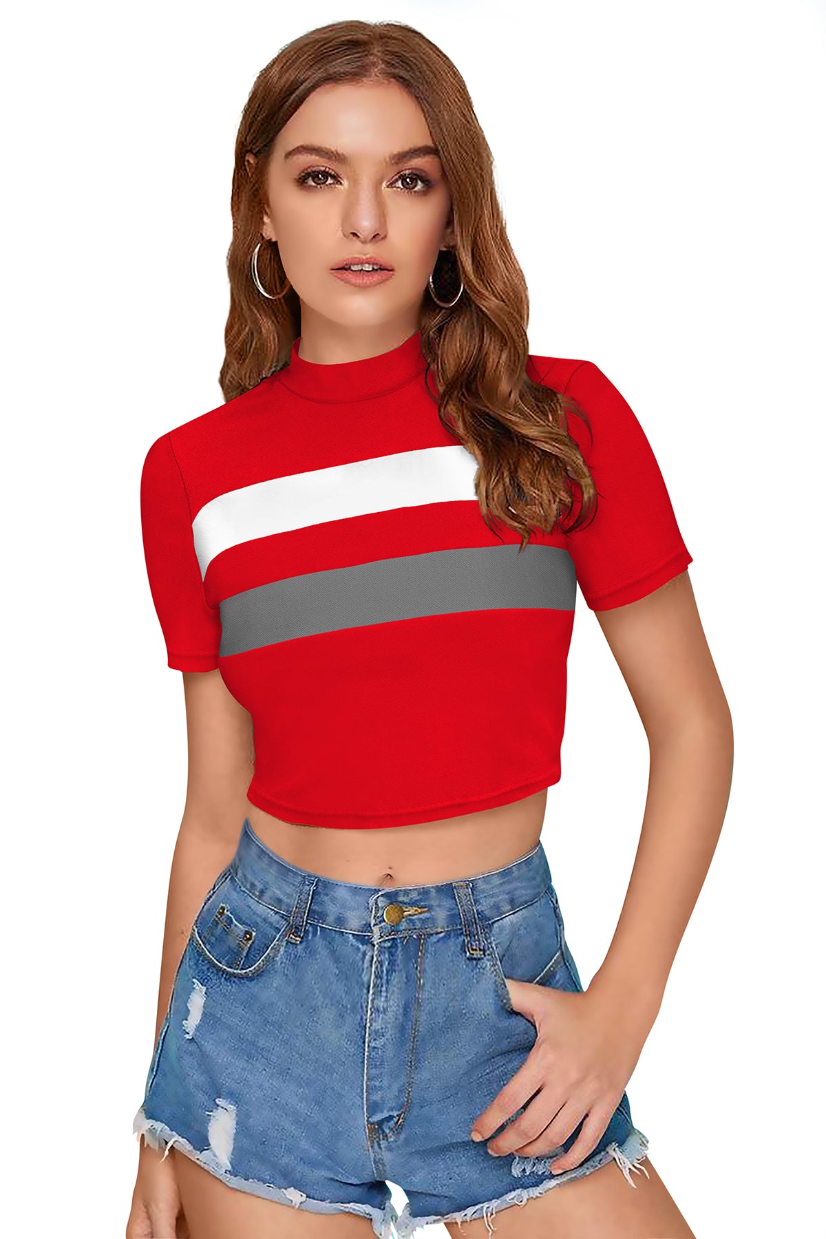 Striped western top collection