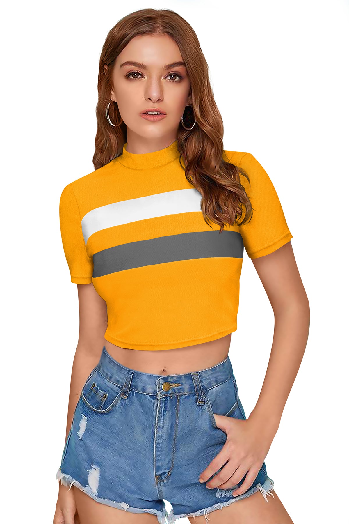 Striped western top collection