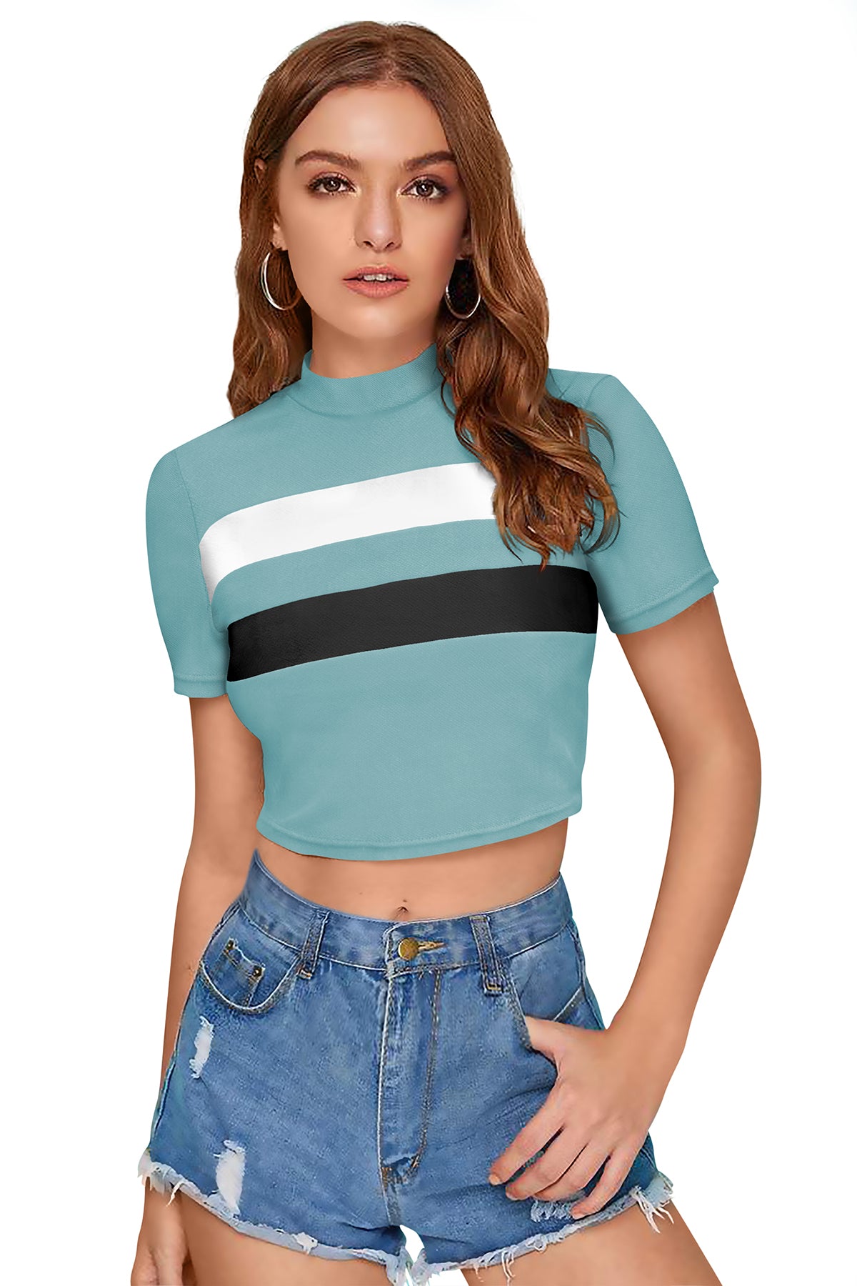 Striped western top collection