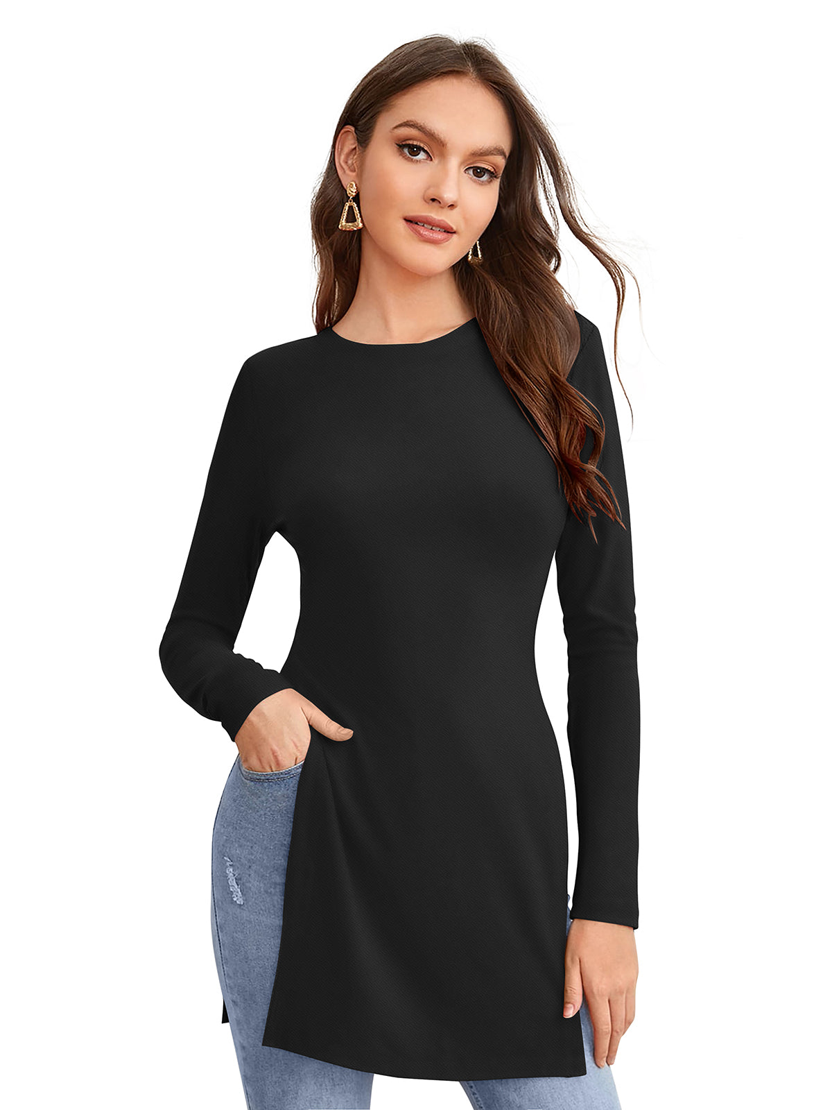 Longline top for all purpose outings