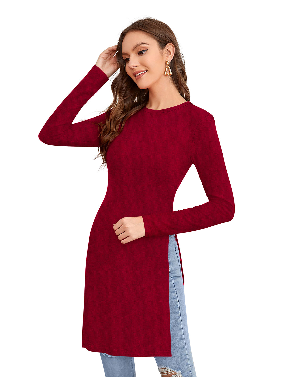 Longline top for all purpose outings