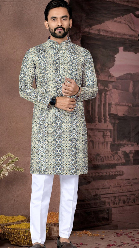 Comfortable Cotton Kurta Pyjama for men