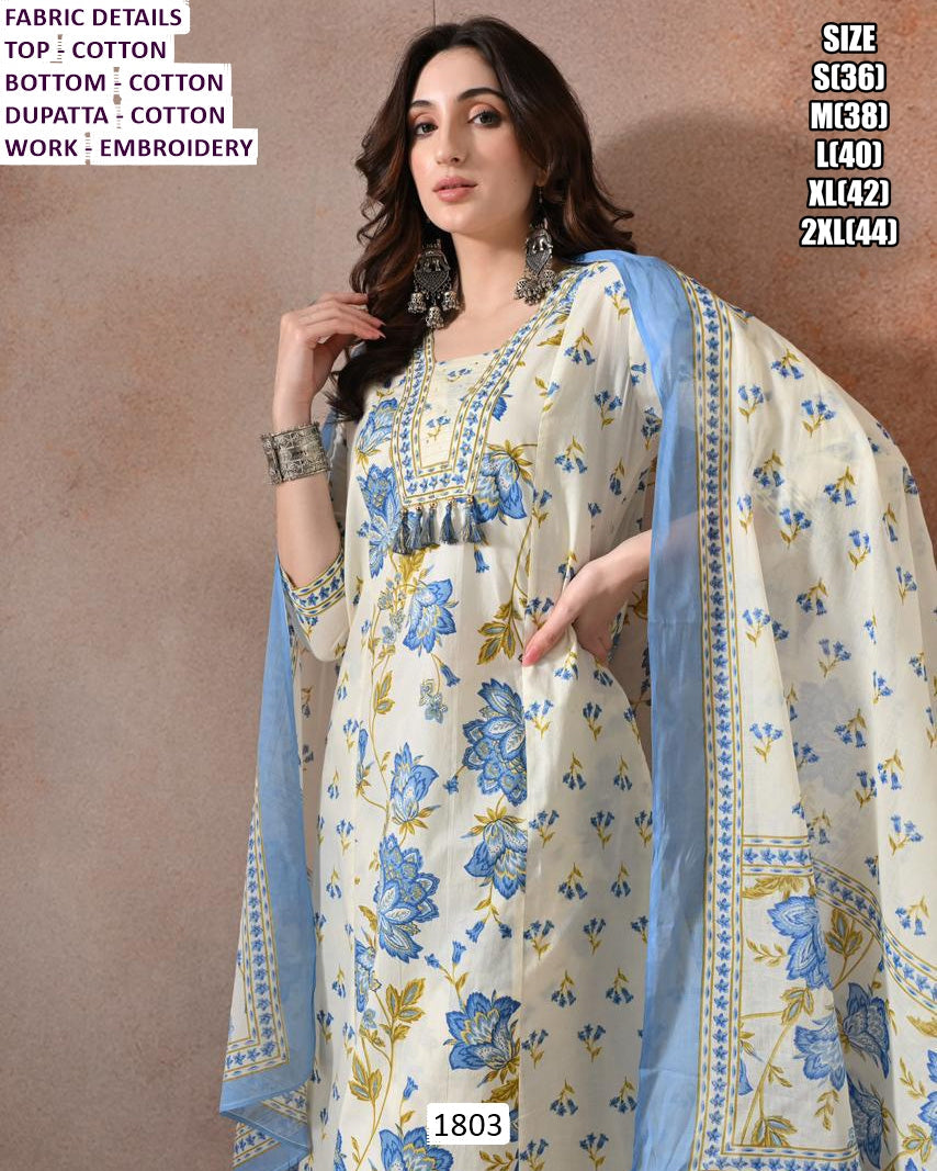 Elegant premium cotton suit