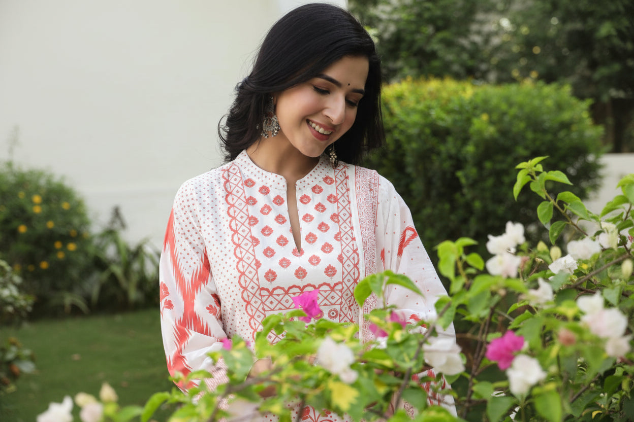 Elegant premium cotton suit