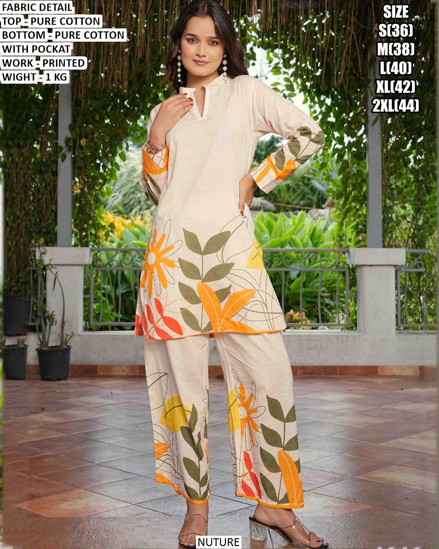 straight-cut salwar suit set