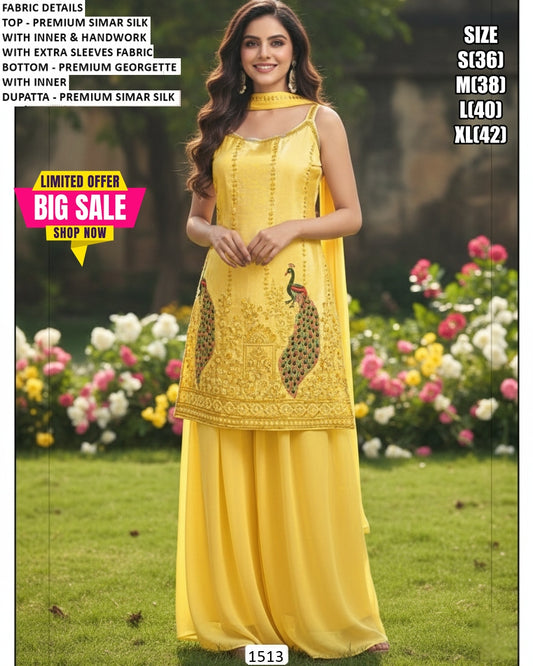 Chinnon Embroidered Sharara