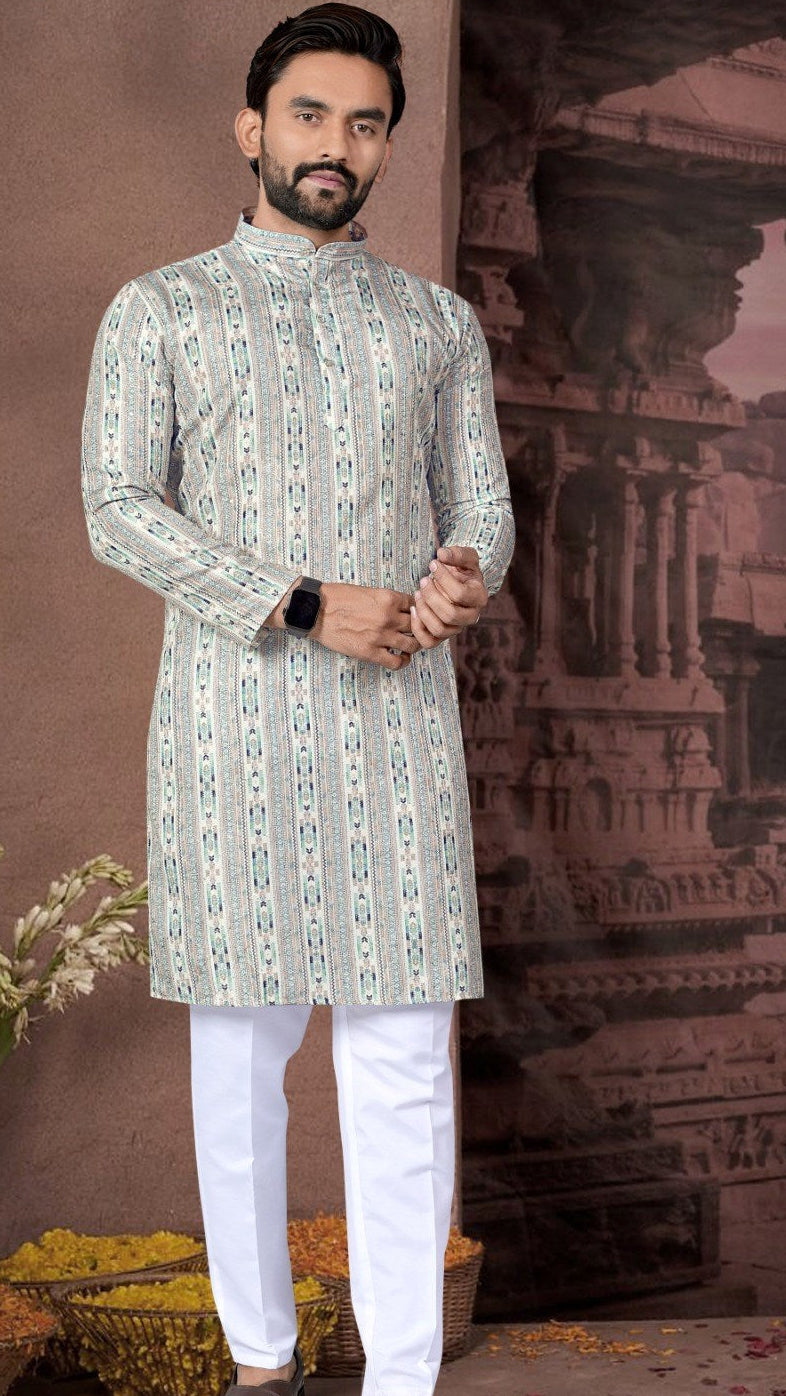 Comfortable Cotton Kurta Pyjama for men