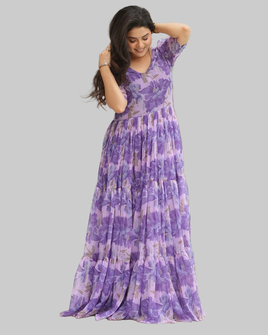 Floral - Floor length One Piece Collection