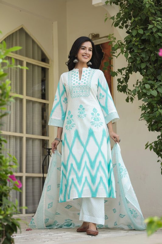 Elegant premium cotton suit