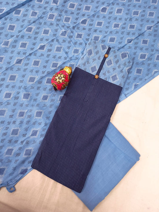 Mangalagiri cotton dress materials with print collection