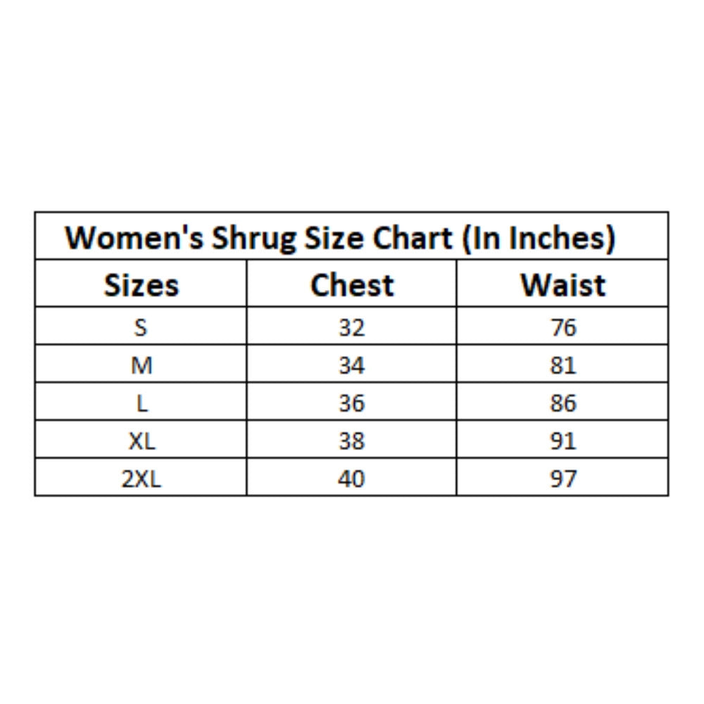 Generic Women's Georgette Ombre Short Sleeve Shrug (Multicolor)